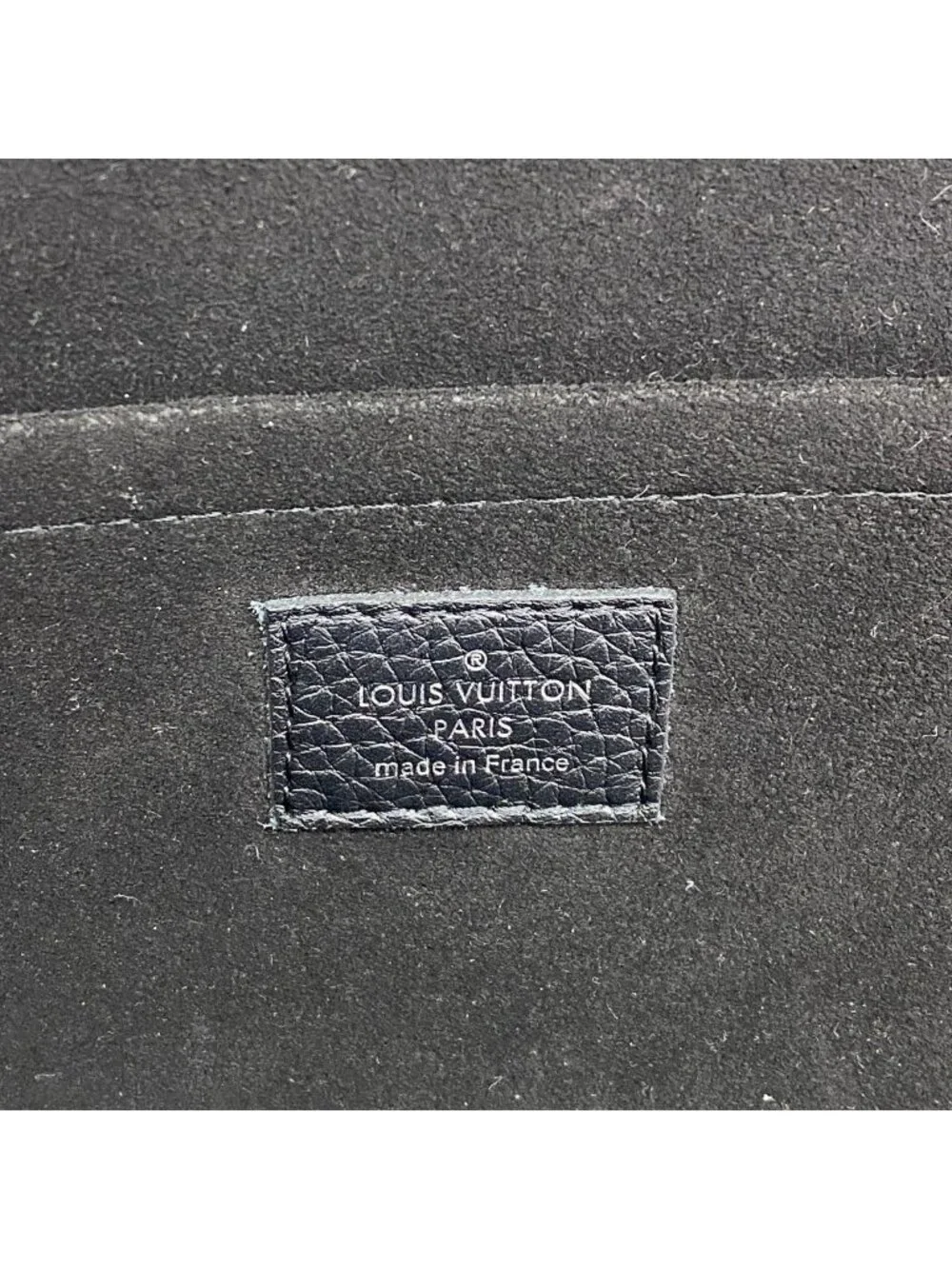 Louis Vuitton Clutch Taurillon Pochette Jour Gmnm Noir LV Circle